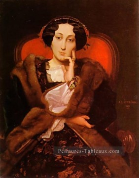 Jean Léon Gérôme œuvres - Portrait d’une dame2 Jean Léon Gérôme